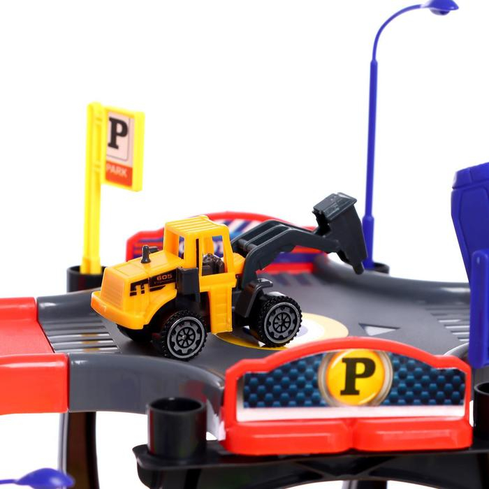 Парковка «Город», 1 машинка, дорожные знаки Парковка «Город», 1 машинка, дорожные знаки