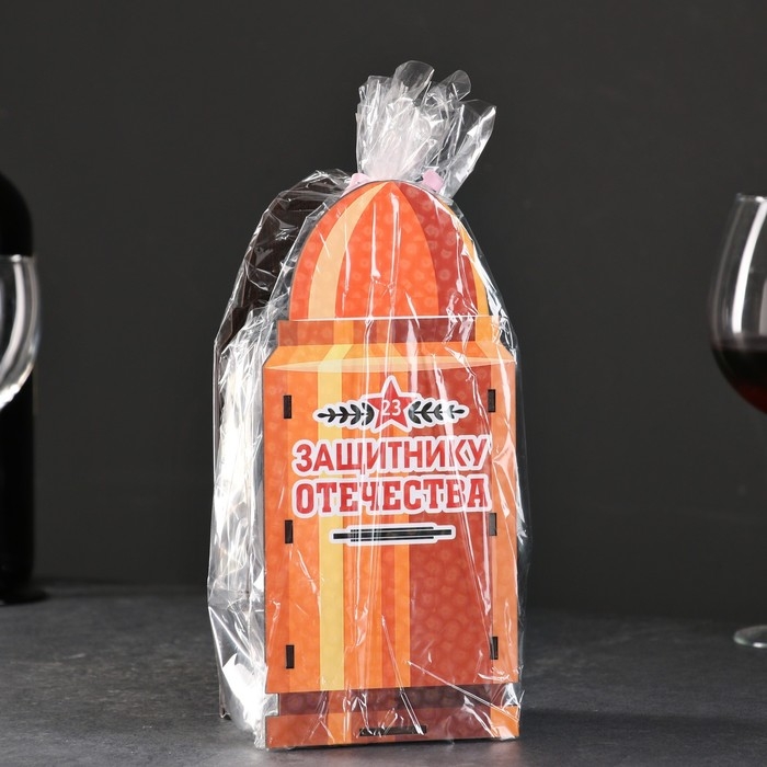 Подставка под бутылку  Подставка под бутылку "Патрон" 25х11х9,5 см