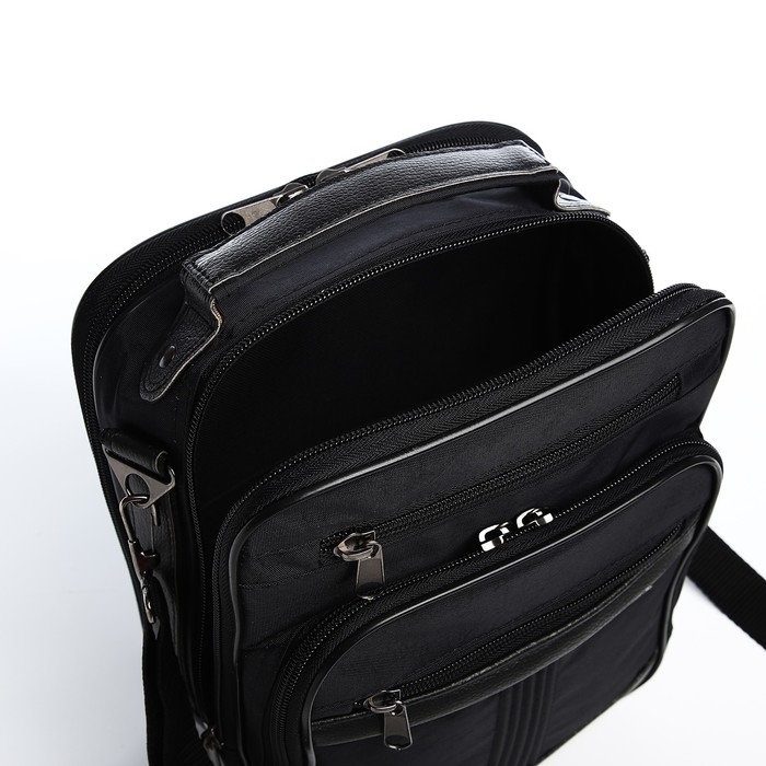 Сумка мужская, цвет чёрный Сумка мужская, цвет чёрный