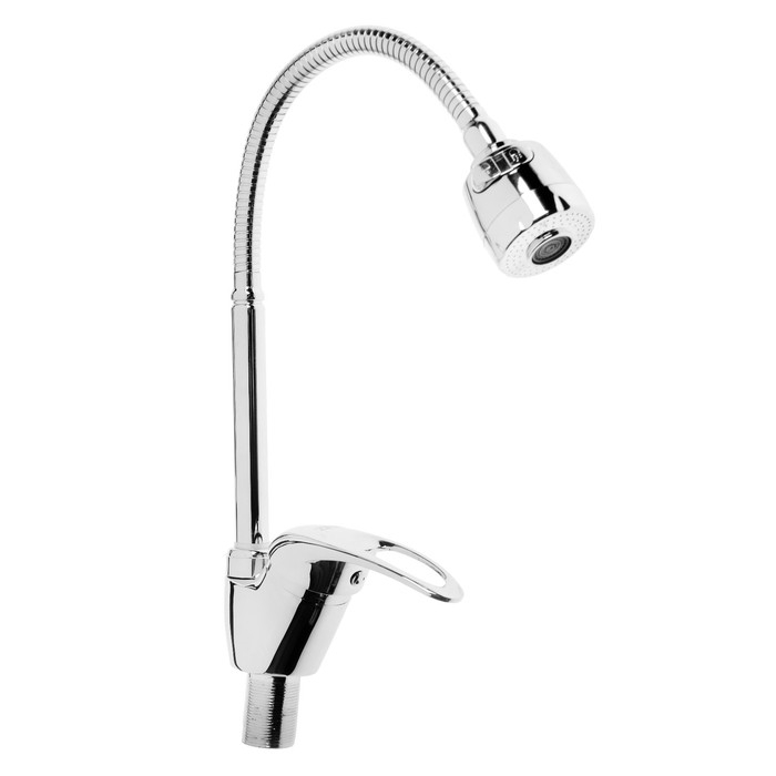 Смеситель для кухни ZEIN Z2072, гибкий излив, картридж керамика 40 мм, латунь, хром Смеситель для кухни ZEIN Z2072, гибкий излив, картридж керамика 40 мм, латунь, хром