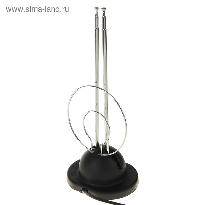 Антенна  Антенна "Эфир" SE-618, комнатная, пассивная, 5 дБи, DVB-T, DVB-T2, цифровая