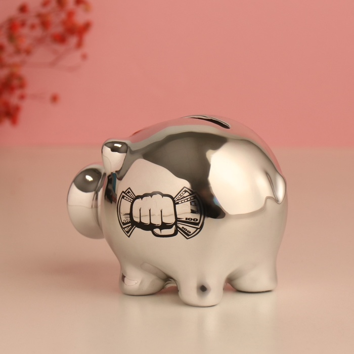Копилка керамика  Копилка керамика "Свинтус банк"  11,3х8,9х9,5 см
