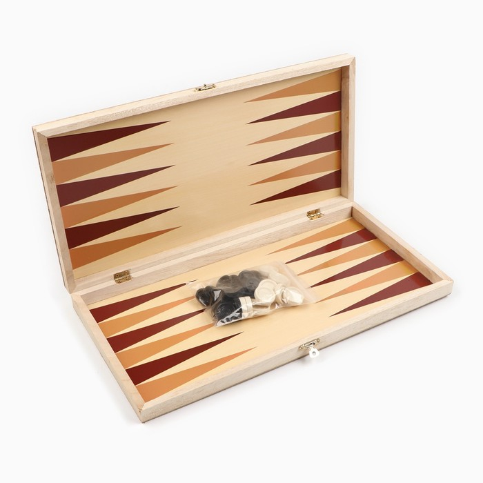 Нарды Нарды "Лабарт", деревянная доска 39 х 39 см, с полем для игры в шашки