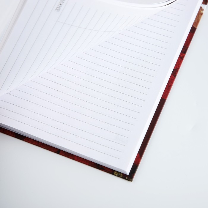 Ежедневник А5, 80 л, твердая обложка &laquo;Учителю: Учитель бордовый&raquo;