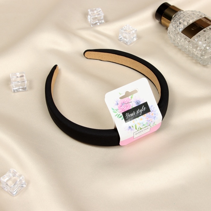 Ободок для волос Ободок для волос "Жаннет" галант, 2 см, чёрный