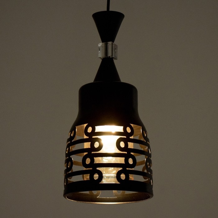 Светильник BayerLux Светильник BayerLux "Ковальце" Е27 40Вт черный 20х20х35-120см