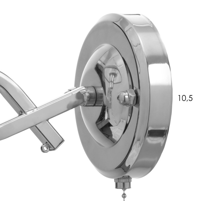 Бра 662425/1 E14 40Вт хром 26х15х26 см