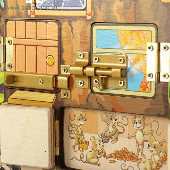 Бизиборд «Теремок» Бизиборд «Теремок»