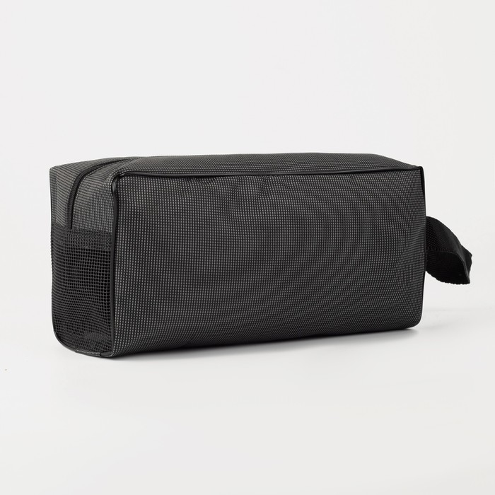 Косметичка на молнии, цвет серый Косметичка на молнии, цвет серый