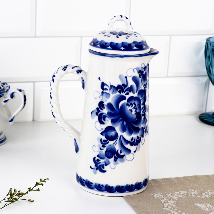 Кувшин «Ретро», 24,5 см, гжель Кувшин «Ретро», 24,5 см, гжель