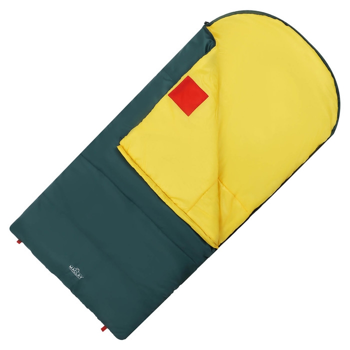 Спальный мешок maclay camping comfort cold, одеяло, 4 слоя, левый, 185х90 см, -10/+5°С Спальный мешок maclay camping comfort cold, одеяло, 4 слоя, левый, 185х90 см, -10/+5°С