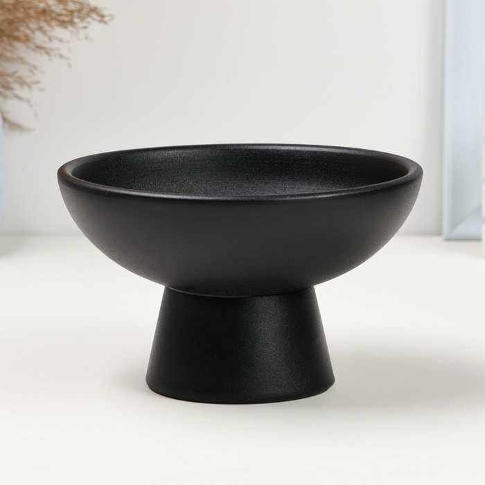 Кашпо - подставка  Кашпо - подставка "Кристофер", 16х16х10см, черное