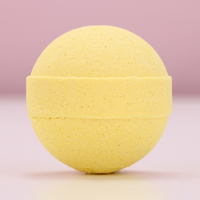 Бомбочка для ванны «Сияй этой зимой», 130 г, аромат сладкого банана, Новый Год