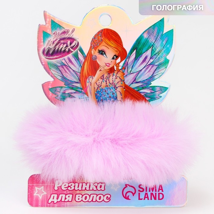Резинка для волос, сиреневая Резинка для волос, сиреневая "Блум", WINX