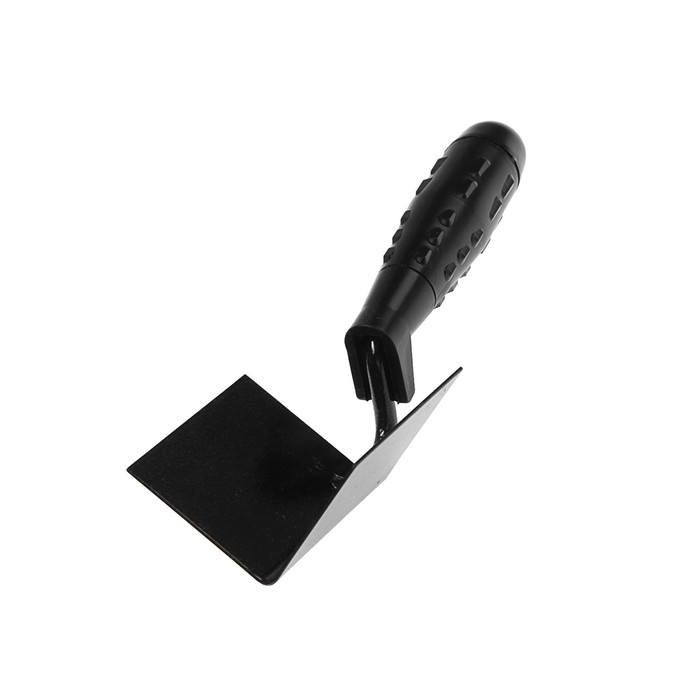 Кельма угловая ЛОМ, внутренняя, 60х60х80 мм, сталь, порошковая окраска, пластиковая рукоятка Кельма угловая ЛОМ, внутренняя, 60х60х80 мм, сталь, порошковая окраска, пластиковая рукоятка