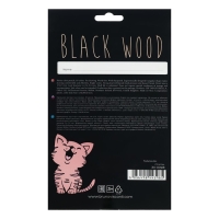 Карандаши цветные 18 цветов BlackWoodColor, пластиковые, трёхгранные, МИКС