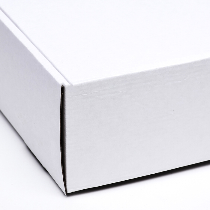 Коробка самосборная, белая, 38 х 28 х 9 см, Коробка самосборная, белая, 38 х 28 х 9 см,