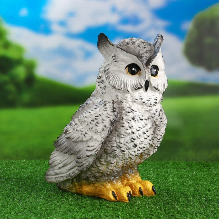 Садовая фигура  Садовая фигура "Сова большая полярная" 27 см