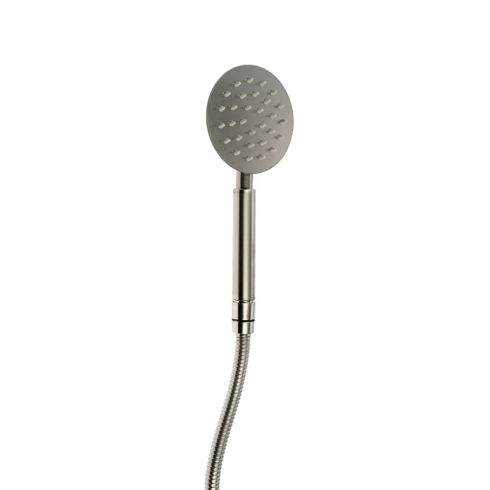 Смеситель для ванны ZEIN ZS2648, картридж керамика 35 мм, с душевым набором, нерж. сталь Смеситель для ванны ZEIN ZS2648, картридж керамика 35 мм, с душевым набором, нерж. сталь