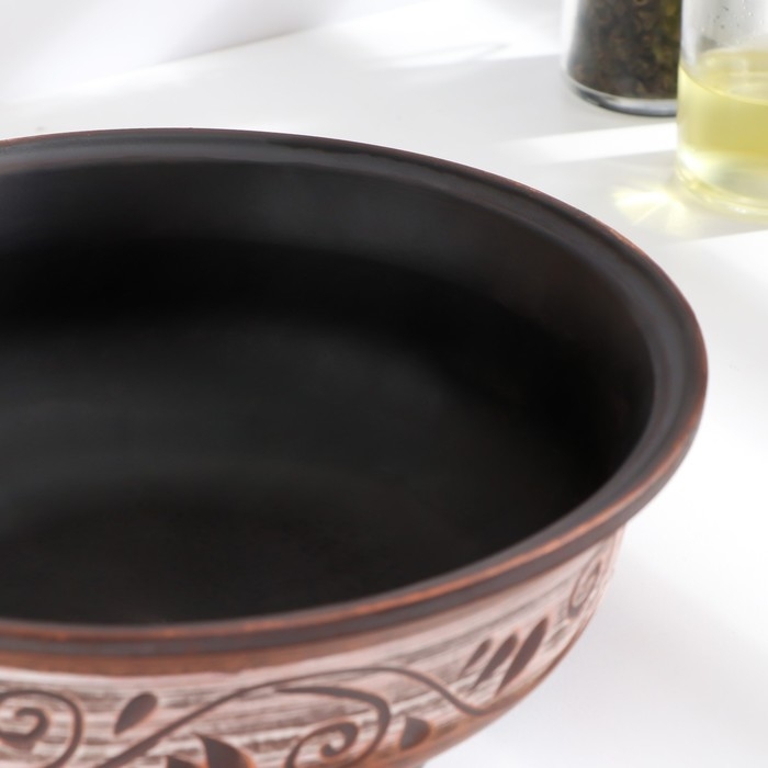 Тарелка глубокая 0,7 л, 6х18х18 см, ангоб Тарелка глубокая 0,7 л, 6х18х18 см, ангоб