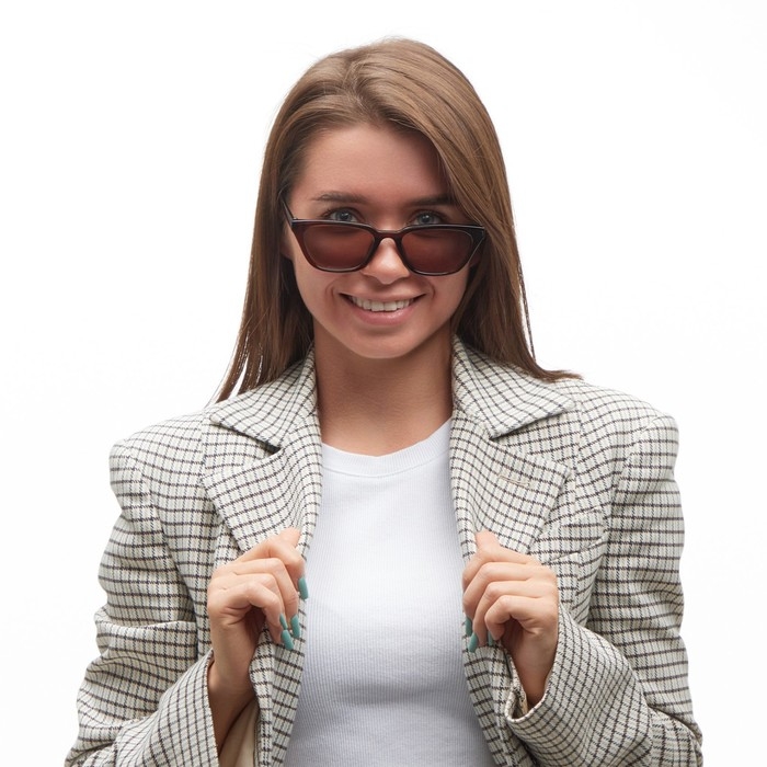 Очки солнцезащитные OneSun, uv 400, дужка 14.5 см, ширина 14.5 см, линза 4 х 6.5 см Очки солнцезащитные OneSun, uv 400, дужка 14.5 см, ширина 14.5 см, линза 4 х 6.5 см