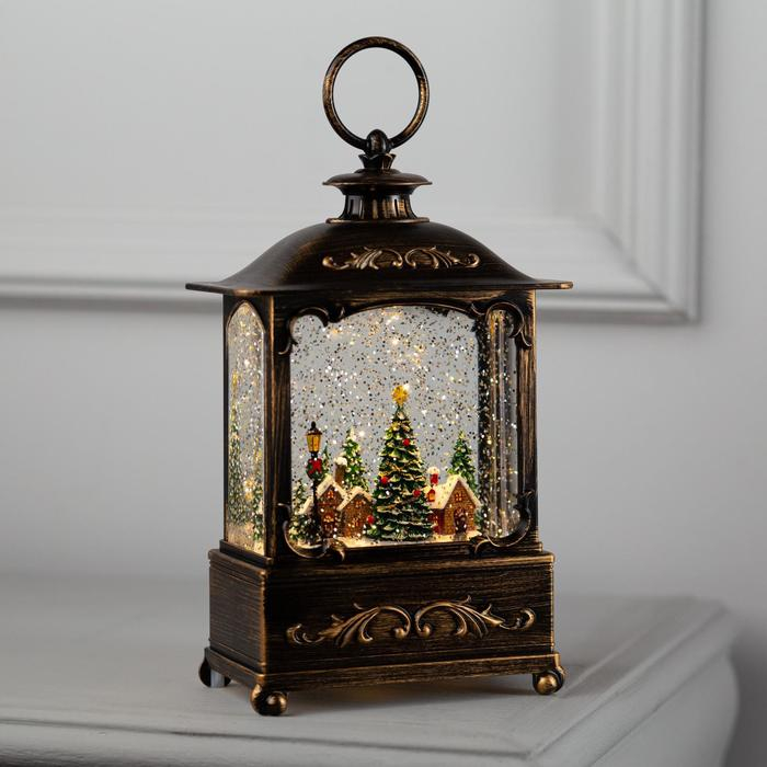 Светодиодная фигура «Новогодняя деревня» 14.5 × 22 × 8 см, пластик, батарейки ААх3 (не в комплекте), USB, свечение тёплое белое Светодиодная фигура «Новогодняя деревня» 14.5 × 22 × 8 см, пластик, батарейки ААх3 (не в комплекте), USB, свечение тёплое белое