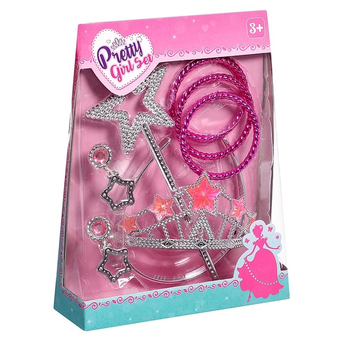Набор украшений «Маленькая волшебница», 5 предметов Набор украшений «Маленькая волшебница», 5 предметов