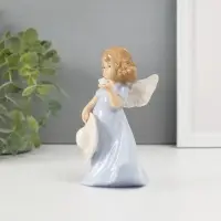 Фигурка керамика &laquo;Девочка-ангел в цветном платье с шляпкой&raquo;, 14&times;8.5&times;6.5 см, МИКС