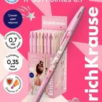 Ручка шариковая ErichKrause R=301 Stick Original, узел 0.7 мм, синяя