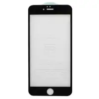 Защитное стекло iPh 6 Plus 5D 0.3mm без упаковки черное (без возврата и обмена)