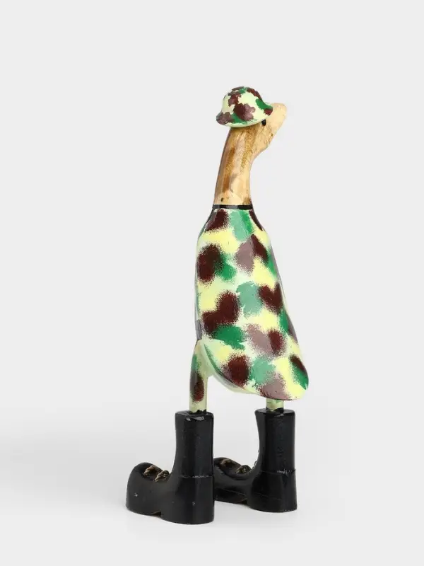 Сувенир &laquo;Утка-армеец&raquo;, 27 см, дерево