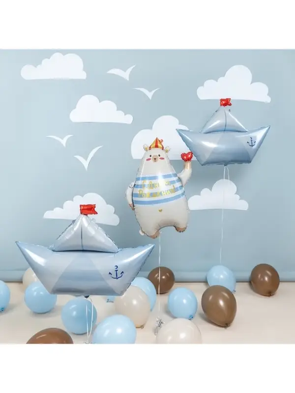 Воздушный шар фольгированный 32" &laquo;Бумажный кораблик&raquo;
