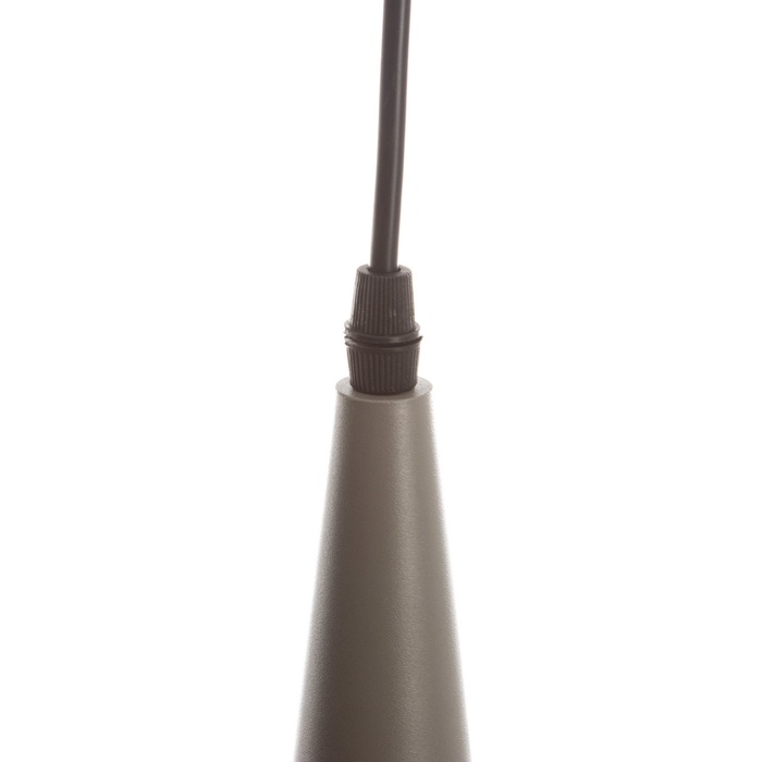 Светильник Светильник "Лакки" 1х40Вт Е27серо /золотой 18х18х35(135)см