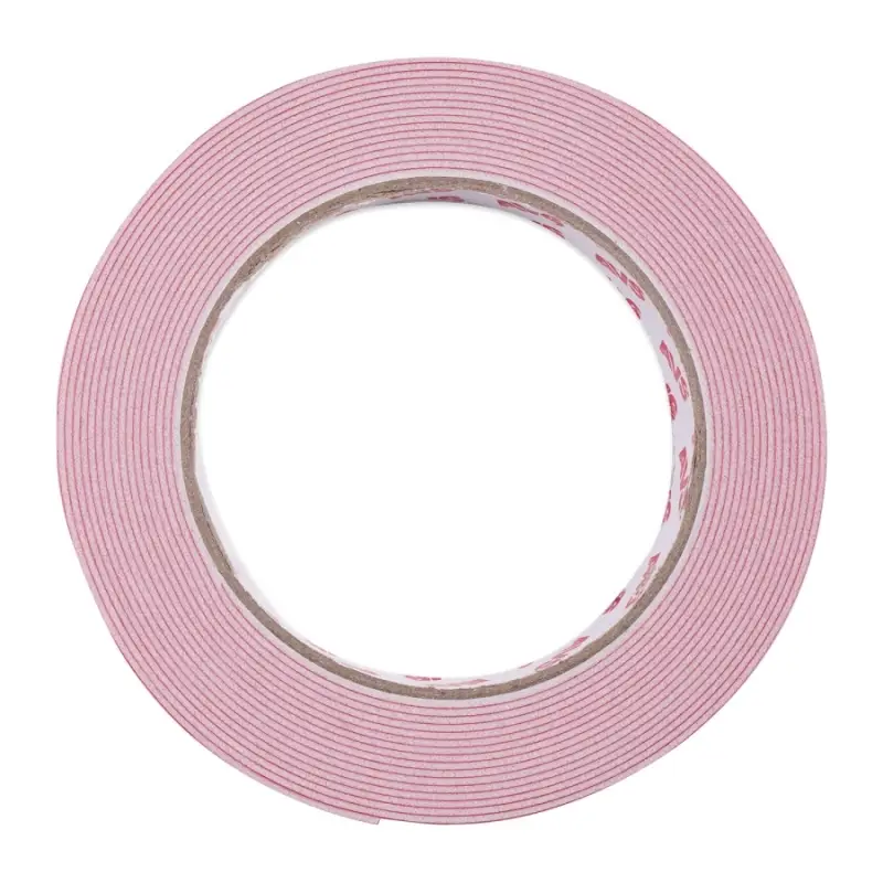 Лента клейкая двусторонняя AVS SCH-015 15 mm x 5 m вспененная основа (белая)