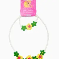 Набор детских украшений &laquo;Выбражулька. Цветы&raquo;, 2 предмета: бусы 35 см, браслет, d=5 см, цветной