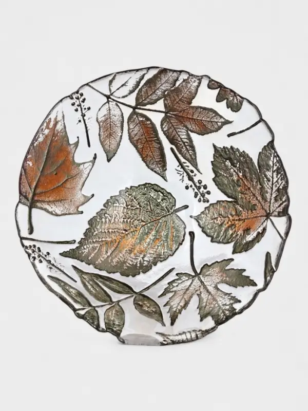 Салатник &laquo;ЗОЛОТАЯ ОСЕНЬ&raquo;, 400 мл, d=15 см, стекло, прозрачный