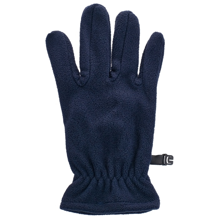 Перчатки флисовые, цвет синий, размер S-M