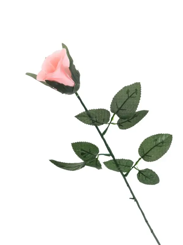 Цветы искусственные &laquo;Роза&raquo;, h=63 см, d=5 см, розовые