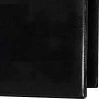 Папка Панорама на 4-х кольцах Attache черный 50мм Россия 1,5мм б/уг с Dмех