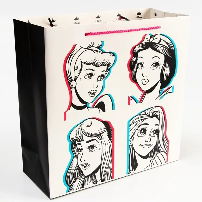 Пакет подарочный, 30х30х12 см, упаковка, Принцессы Пакет подарочный, 30х30х12 см, упаковка, Принцессы