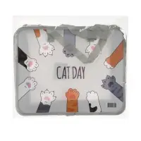 Папка с ручками &laquo;Лапки&raquo;, А4, пластиковая, 70 мм, 322&times;256 мм