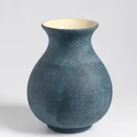 Ваза настольная керамика "Клето" 20х15 см, синий