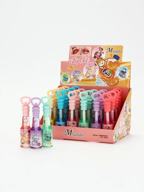 Масло для губ Mlundo, 12мл, микс оттенков