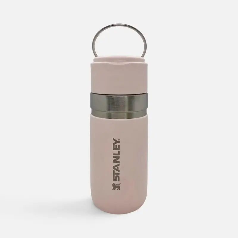 Термобутылка Go Quick Flip 470, розовая