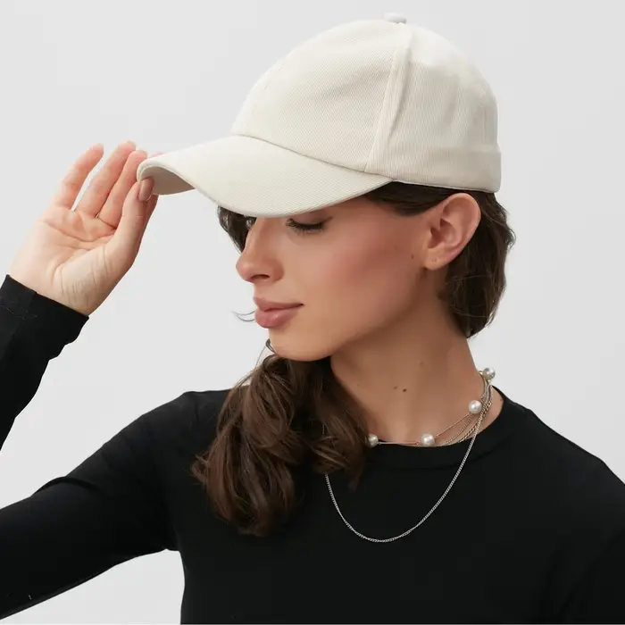 Кепка MINAKU, бежевая, размер 56-58