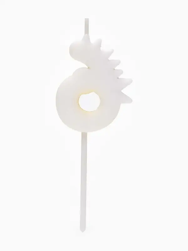 Свеча для торта цифра 6 «Зверюшка», 5 см Свеча для торта цифра 6 «Зверюшка», 5 см