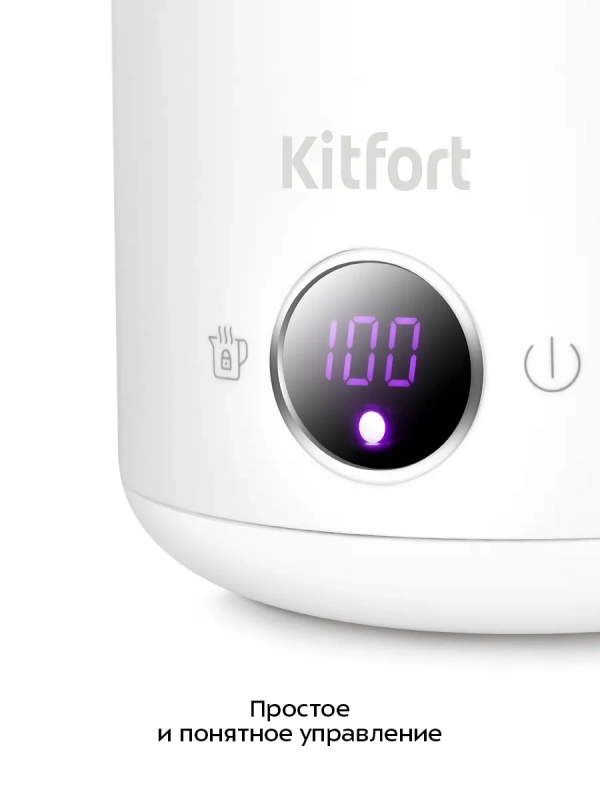 Чайник электрический с терморегулятором КТ-6724 - 1,5 л Чайник электрический с терморегулятором КТ-6724 - 1,5 л