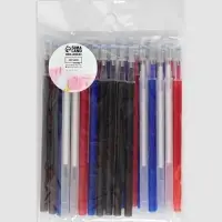 Набор стержней, термоисчезающих, 40 шт., белый, красный, чёрный, синий