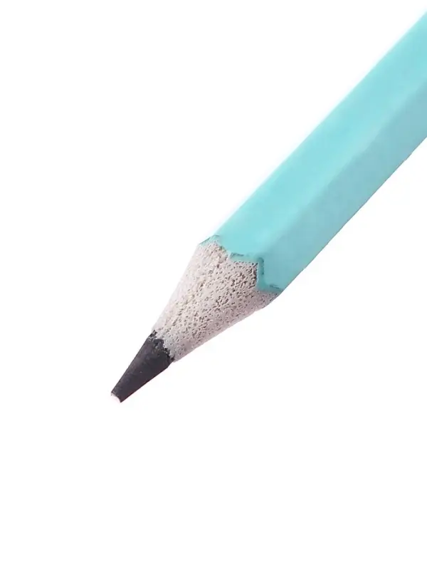 Набор карандашей чернографитных Calligrata. Pastel, 12 штук, HB, с ластиком, шестигранный, пластиковый, МИКС