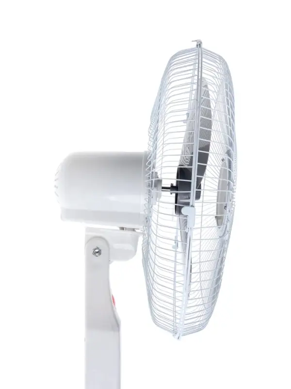 Вентилятор напольный Sakura SA-16G, осевой, 40 Вт, 40 см, 3 режима, таймер, с пультом, бело-серый